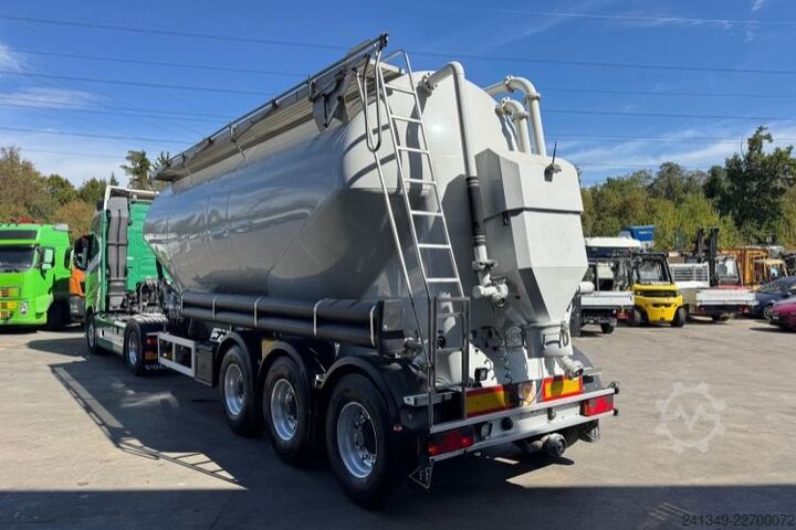 Silo oplegger FELDBINDER Cementsilo 37.3 Feldbinder mit Lenkachse
