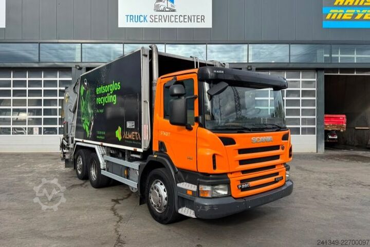 Garbage truck SCANIA P280 6x2 Ochsner 20m3