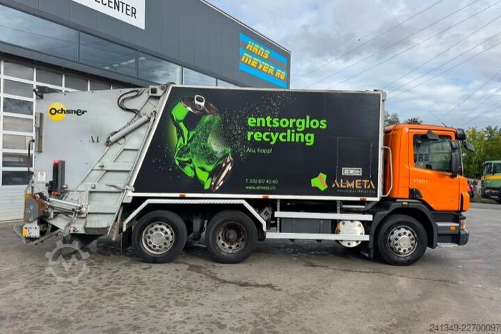 Garbage truck SCANIA P280 6x2 Ochsner 20m3