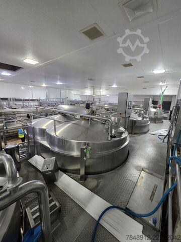Käsefabrik Complete Cheese Manufacturing Plant 36.0T of Cheese in 24Hrs