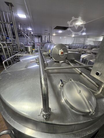 Caseificio Complete Cheese Manufacturing Plant 36.0T of Cheese in 24Hrs
