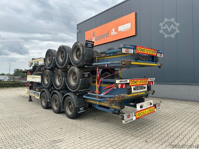 Konteyner taşımacılığı Krone stack of 3x 2013/2014 KRONE 40FT/45FT chassis /...
