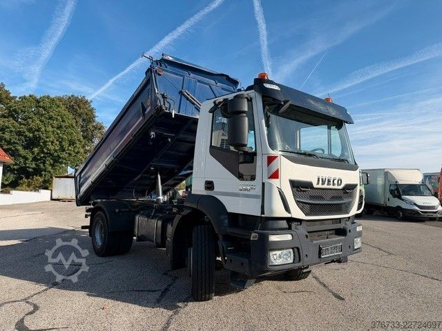 Camion basculante trilateral IVECO AD190T33 4x2 E6C Meiller 3-Seiten-Kipper Klima