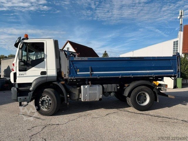 Camion basculante trilateral IVECO AD190T33 4x2 E6C Meiller 3-Seiten-Kipper Klima