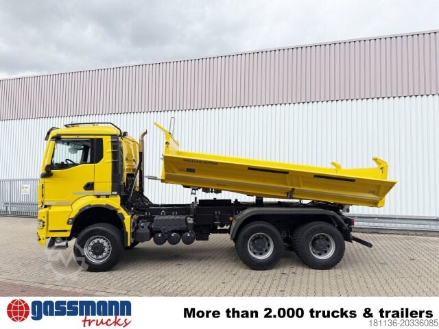 Kiepwagen MAN TGS 26.470 6x6 BB, Hohe Bauart, Navi,