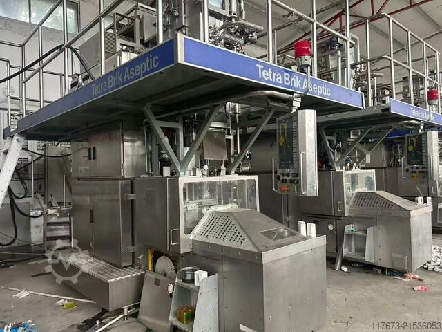 Gebruikte Tetra Pak-machine voor UHT-vollemelk. Tetra Pak® 
