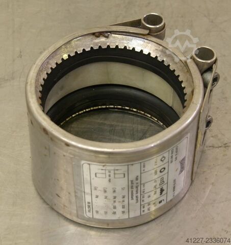 Stainless steel pipe coupling Norma GRIP E W5 114,3