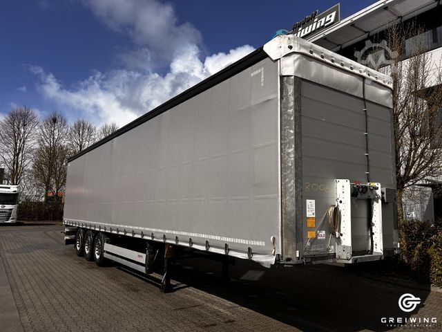 Semiremorcă deschisă cu prelată SCHMITZ CARGOBULL Curtainsider Standard neue Plane