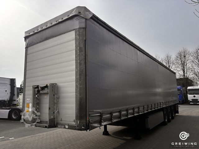 Open oplegger met zeil SCHMITZ CARGOBULL Curtainsider Coil neue Plane