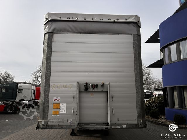 Open oplegger met zeil SCHMITZ CARGOBULL Curtainsider Coil neue Plane