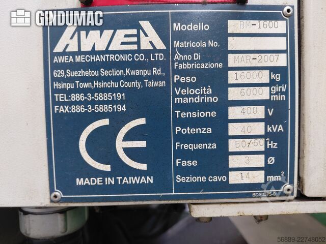AWEA BM-1600 AWEA BM-1600
