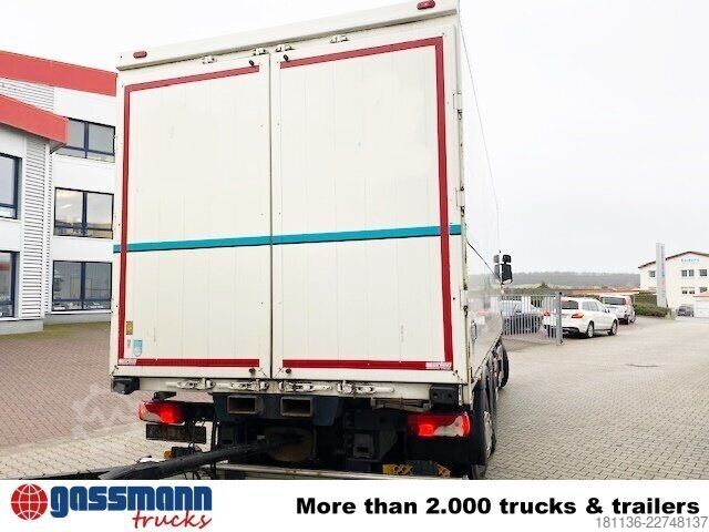 Kutu kamyonu Scania R450 LB 6x2-4 Getränkekoffer, Retarder,