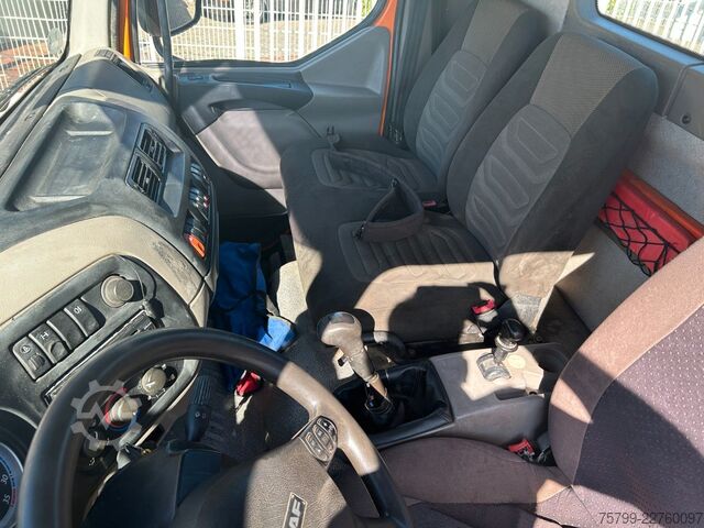 Camion-benne tricar DAF 16.250LF Meiller 3-Skipper +MKG HLK106-HP Kran
