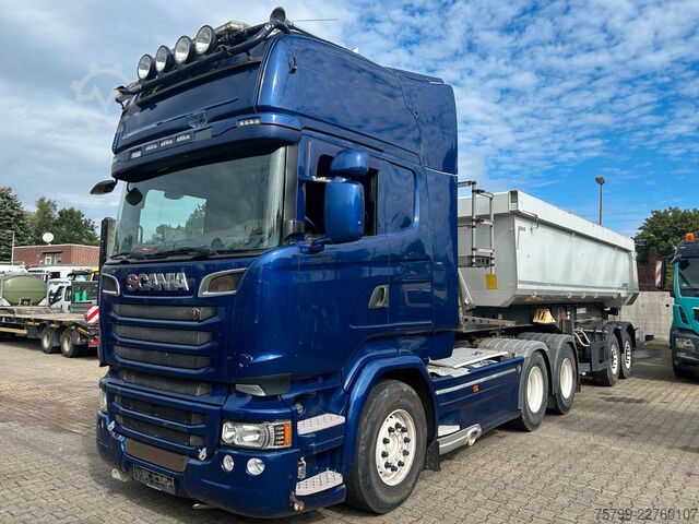 Tractora standard SCANIA R 580 V8 SZM TOPLINE mit Hydrl. Pumpe 6x4