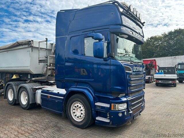 Tractora standard SCANIA R 580 V8 SZM TOPLINE mit Hydrl. Pumpe 6x4