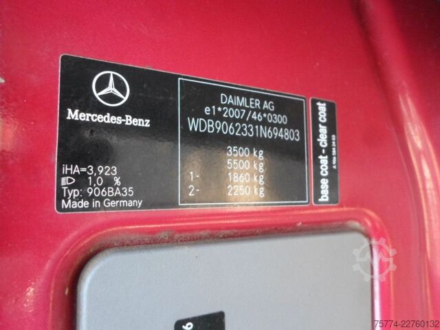 Pick-up dodávka MERCEDES-BENZ 314 CDI
