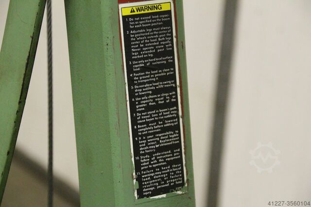 Mobil motor jack kran 2,3 m Unbekannt 