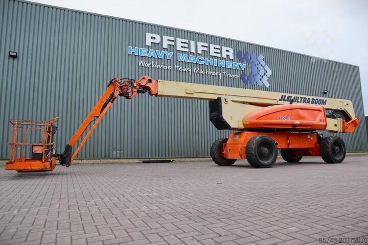 Plataforma de trabajo telescópica articulada JLG 1250AJP Diesel, 4x4x4 Drive, 40.1m Working Height,