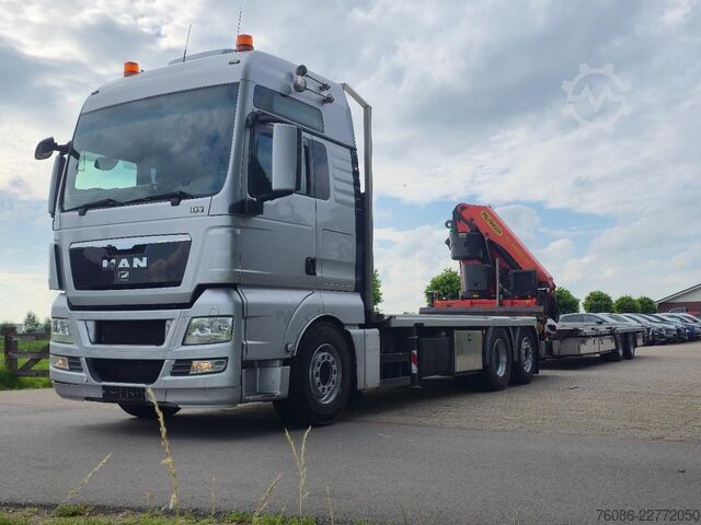 Jeřábové vozidlo MAN TGX 26.400 6x2 KRAANWAGEN!!PALFINGER 34TM !! AF...
