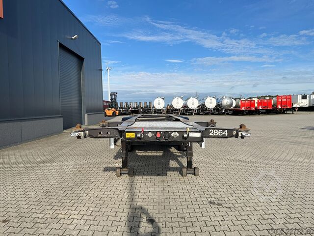 Přeprava kontejnerů Van Hool 20FT/30FT ADR CHASSIS / empty weight: 3.500kg /...