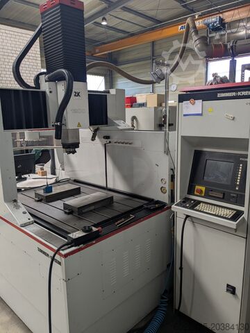 EDM mašina koja tone Zimmer & Kreim ZK 1200 Pocon 60