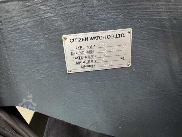 İsviçre tipi torna tezgahı CITIZEN L32 VII