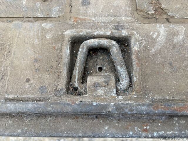 Wissellaadbak Wecon Verzinkte 8,25m BDF Plattform