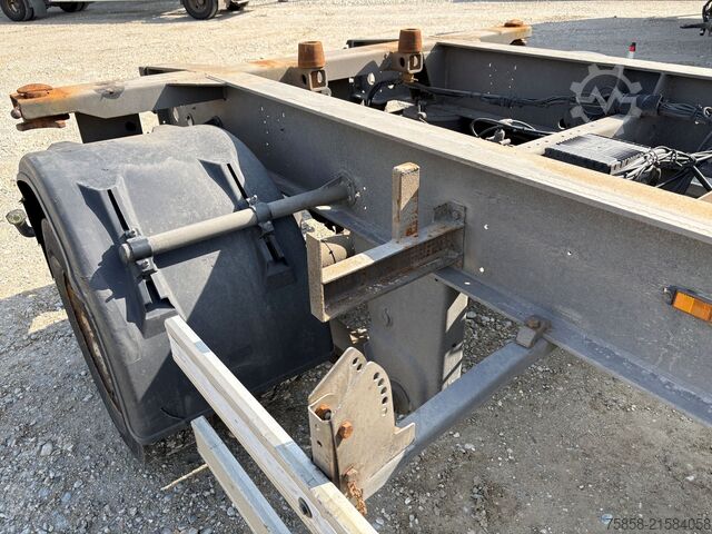 Wissellaadbak-oplegger Sonstige Lafette Zwilling Verzinkt lange Bälge