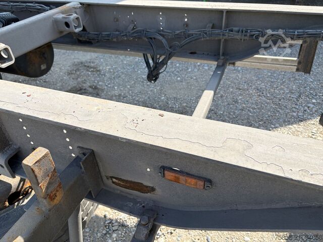 Wissellaadbak-oplegger Sonstige Lafette Zwilling Verzinkt lange Bälge