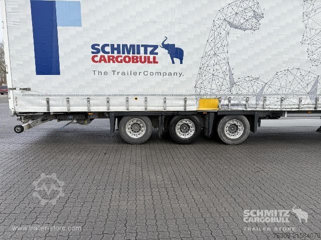 Open oplegger met zeil Schmitz Cargobull Curtainsider Mega Getränke