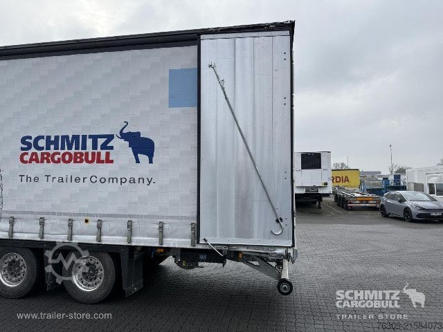 Open oplegger met zeil Schmitz Cargobull Curtainsider Mega Getränke