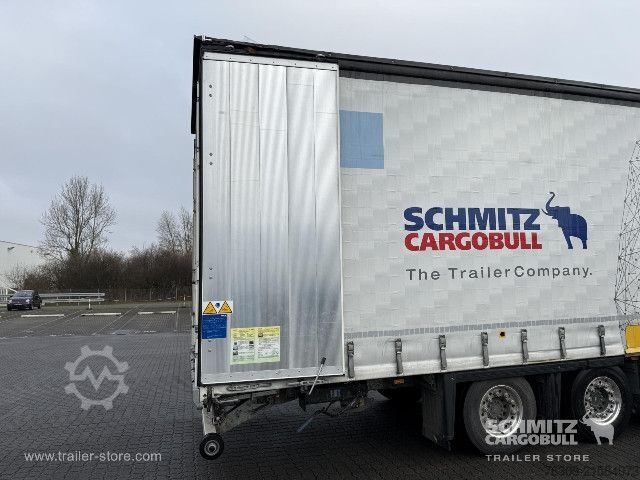 Open oplegger met zeil Schmitz Cargobull Curtainsider Mega Getränke