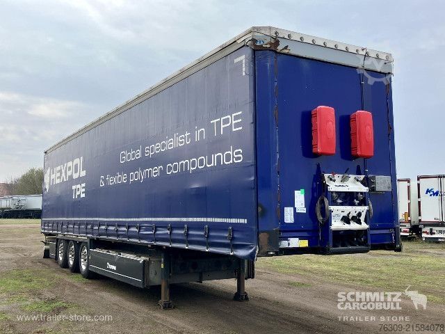 Open oplegger met zeil Krone Curtainsider Standard