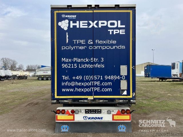 Open oplegger met zeil Krone Curtainsider Standard