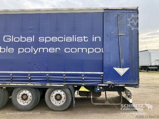 Open oplegger met zeil Krone Curtainsider Standard