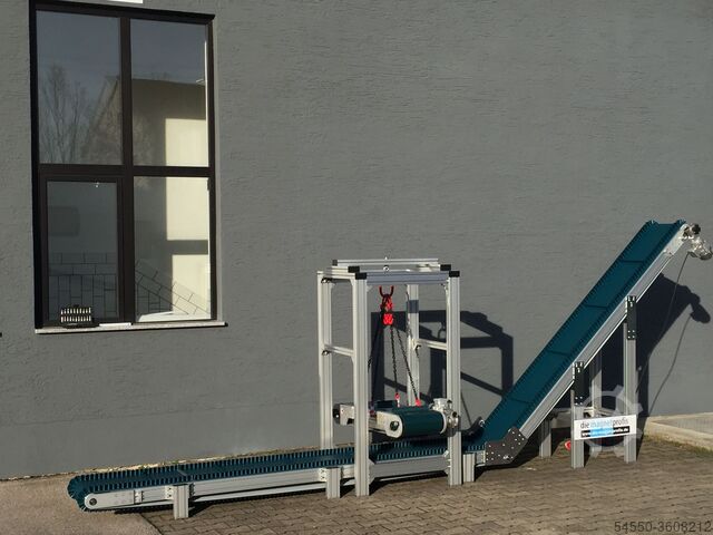 Cinta transportadora + separador magnético overband die magnetprofis