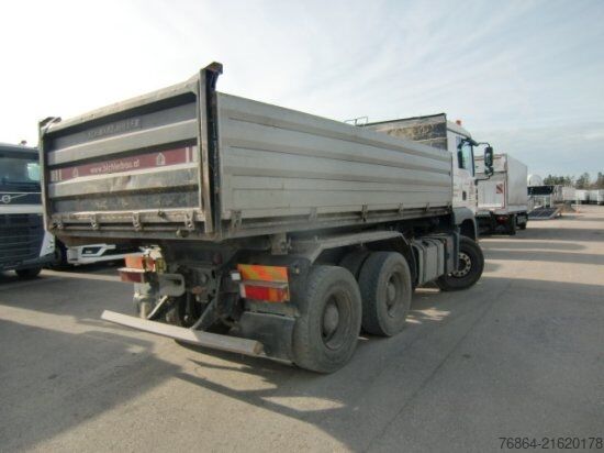 Üç taraflı damperli kamyon MAN TGA 26.360 6X4 KIPPER, MANUEL, E3 SCHWARZMüLLER 3-SEITENKIPPER