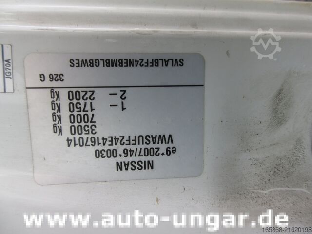 Szemetesautó Nissan Cabstar NT4000 Ersatzteiltzräger / spare