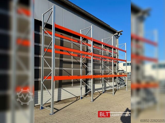 Zwaarlaststelling ca. 8,4 lfm. Palettenregal H: 500 cm Fachlast : 4500 kg , Schwerlastregal