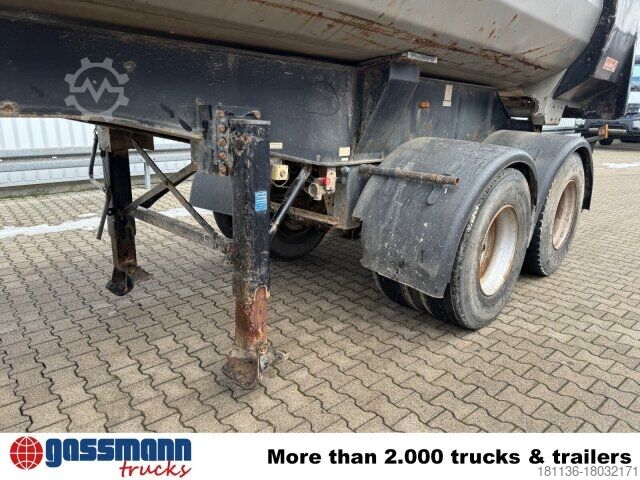 Kippers oplegger Langendorf SKA-HS 18/27, Stahlmulde ca. 24m³