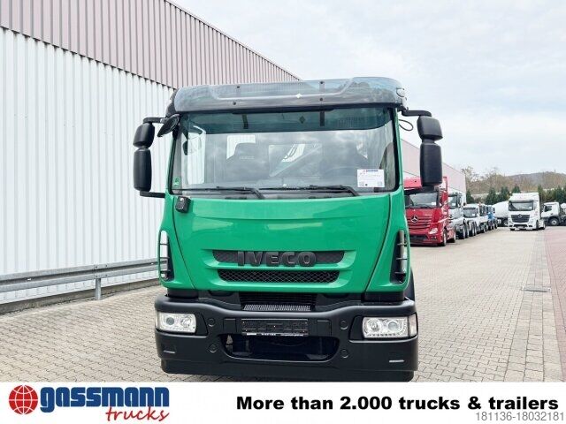 Kiper kamion Iveco EuroCargo ML160E28 4x2 mit Kran Hiab XS 088 ES-2