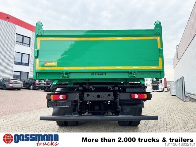 Kiper kamion Iveco EuroCargo ML160E28 4x2 mit Kran Hiab XS 088 ES-2