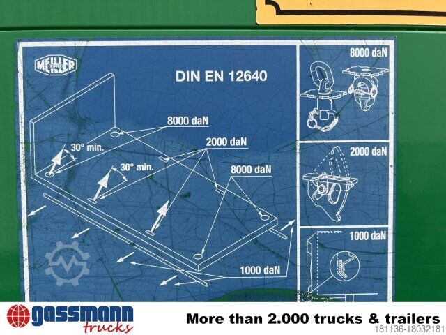 Kiper kamion Iveco EuroCargo ML160E28 4x2 mit Kran Hiab XS 088 ES-2