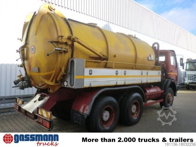 Tankwagen MORO SPA Saugaufbau ca. 14m³, Kippbar