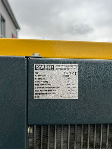 Vida kompresörü Kaeser BSD 72