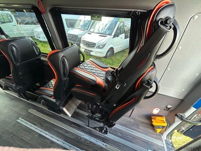 Kleinbus MERCEDES-BENZ Sprinter 519 ToJo - Rampe - Schienensystem