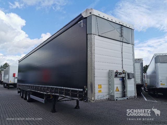 Åben sættevogn med presenning Schmitz Cargobull Curtainsider Mega Getränke