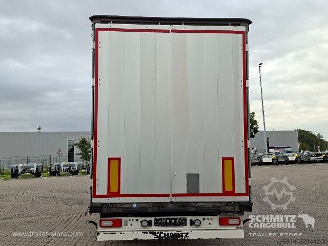 Åben sættevogn med presenning Schmitz Cargobull Curtainsider Mega Getränke