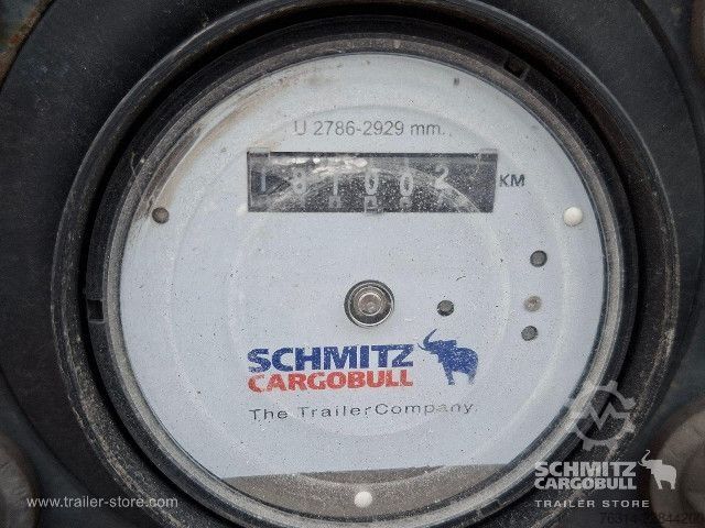 Åben sættevogn med presenning Schmitz Cargobull Curtainsider Mega Getränke