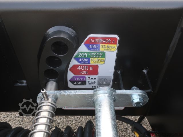 Semirremolque con caja intercambiable D-Tec VCC-01/FT-LS-S Flexi / Multi ADR SAF 20-45